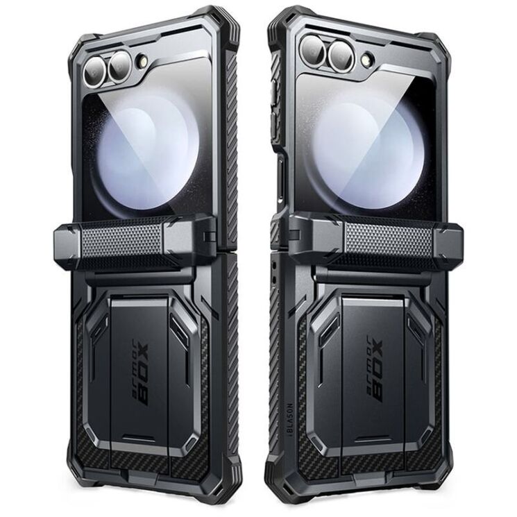 Защитный чехол i-Blason Armorbox by Supcase для Samsung Galaxy Flip 6 (843439147072) - Black: фото 3 из 13