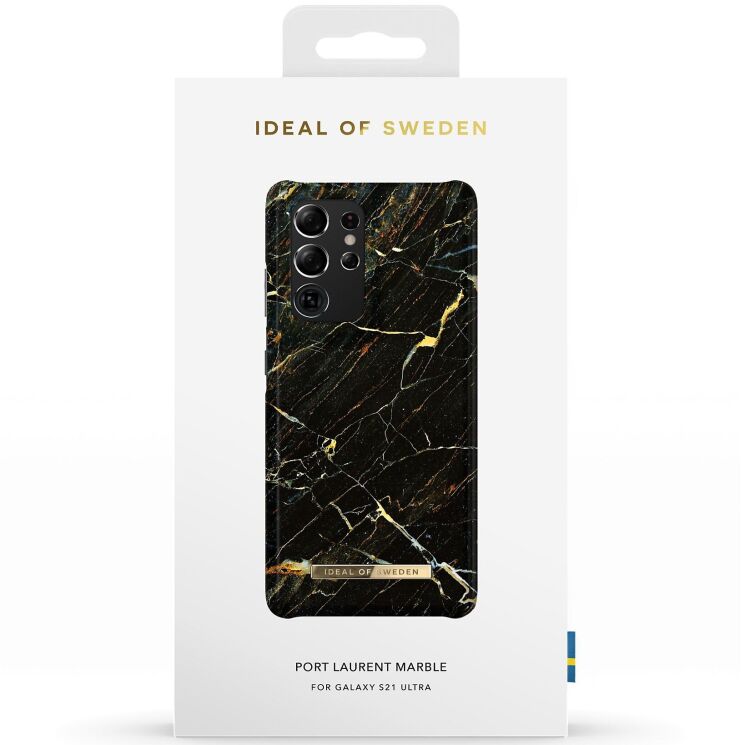 Защитный чехол iDeal Of Sweden Printed Case для Samsung Galaxy S21 Ultra (G998) IDFCA16-S21U-49 - Port Lauren Marble: фото 3 из 3