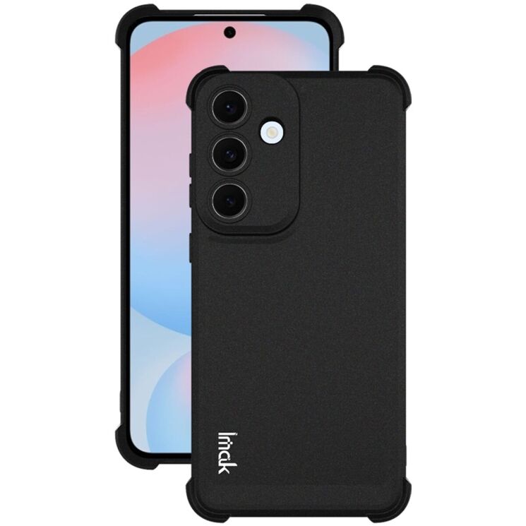 Захисний чохол IMAK Airbag MAX Case для Samsung Galaxy S25 FE (S731) - Matte Black: фото 2 з 8
