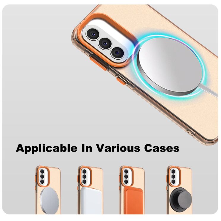 Защитный чехол IMAK Candy Series Magnetic для Samsung Galaxy A57 (A576) - Black: фото 5 из 8