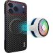 Защитный чехол IMAK Carbon Guard with MagSafe для Apple iPhone 18 Pro / 17 Pro - Carbon Fiber (423681C). Фото 2 из 10