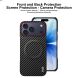 Защитный чехол IMAK Carbon Guard with MagSafe для Apple iPhone 18 Pro / 17 Pro - Carbon Fiber (423681C). Фото 9 из 10