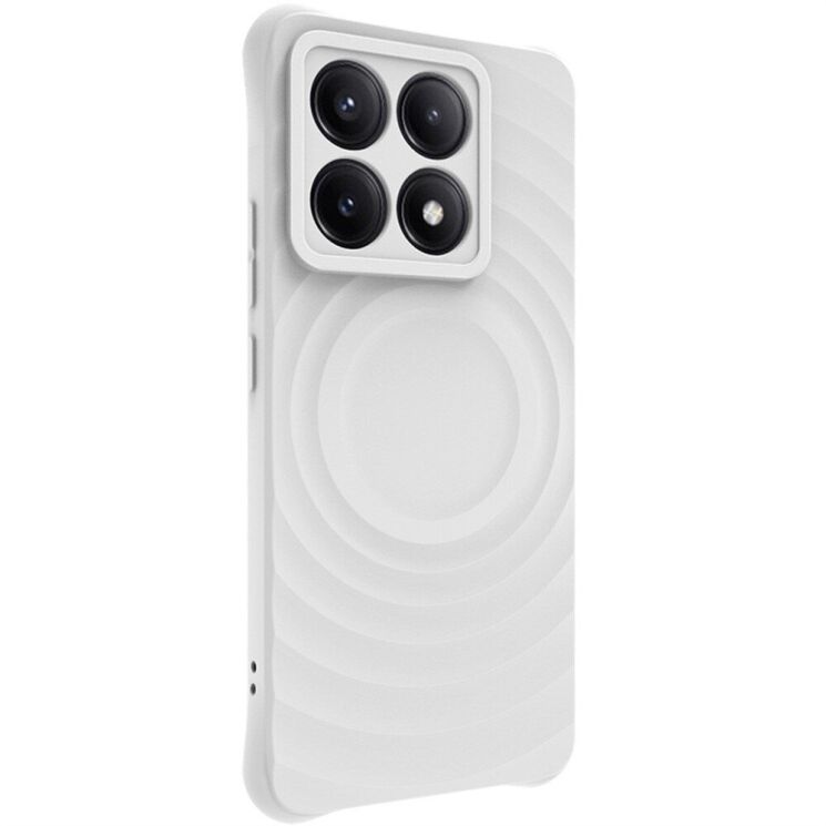 Захисний чохол IMAK Manbo для Xiaomi 14T Pro - Matte White: фото 4 з 13