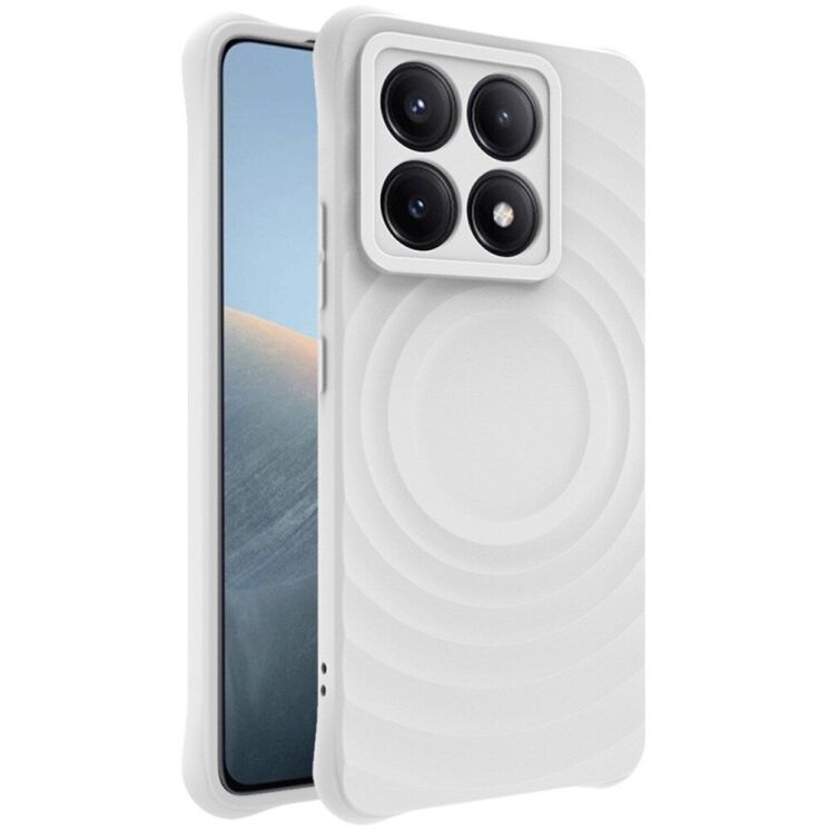 Захисний чохол IMAK Manbo для Xiaomi 14T Pro - Matte White: фото 1 з 13