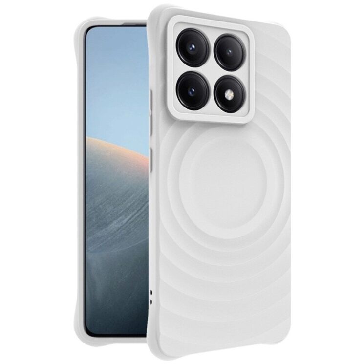 Захисний чохол IMAK Manbo для Xiaomi 14T Pro - Matte White: фото 2 з 13