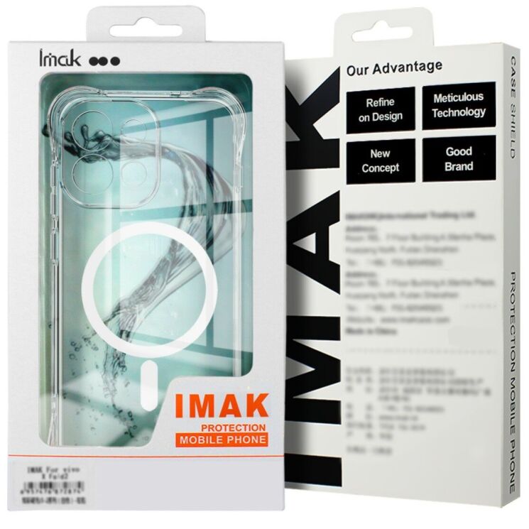 Захисний чохол IMAK Space Shield MagSafe для Xiaomi Poco F8 Pro - Transparent (403561T) Захисний чохол IMAK Space Shield MagSafe для Xiaomi Poco F8 Pro - Transparent: фото 11 з 11
