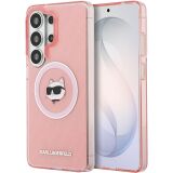 Защитный чехол Karl Lagerfeld IML Repeated Choupette MagSafe для Samsung Galaxy S26 Ultra (S948) KLHMS26LHMKBCHOP - Pink: фото 1 из 8