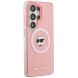 Защитный чехол Karl Lagerfeld IML Repeated Choupette MagSafe для Samsung Galaxy S26 Ultra (S948) KLHMS26LHMKBCHOP - Pink (408543P). Фото 3 из 8