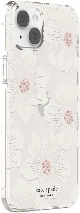 Защитный чехол Kate Spade NY Protective Hardshell для Apple iPhone 14 Plus - Hollyhock Floral: фото 4 из 6