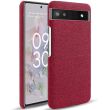Защитный чехол KSQ Cloth Style для Google Pixel 6a - Red (293612R)