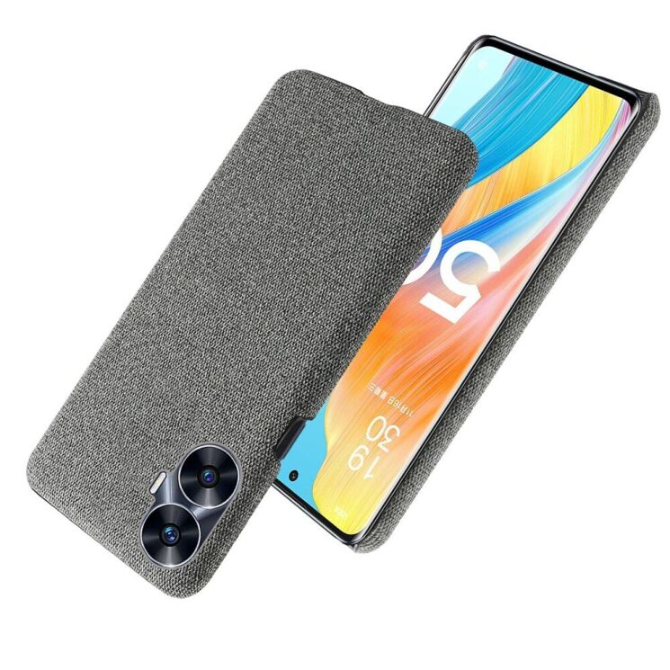 Защитный чехол KSQ Cloth Style для Realme C55 - Grey: фото 2 из 6