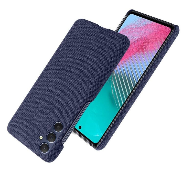 Защитный чехол KSQ Cloth Style для Samsung Galaxy A24 (A245) - Blue: фото 2 из 5