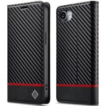 Защитный чехол LC.IMEEKE Carbon Fiber для Apple iPhone 16e - Horizontal Stripe: фото 1 из 11