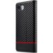 Защитный чехол LC.IMEEKE Carbon Fiber для Apple iPhone 16e - Horizontal Stripe (378236B). Фото 5 из 11