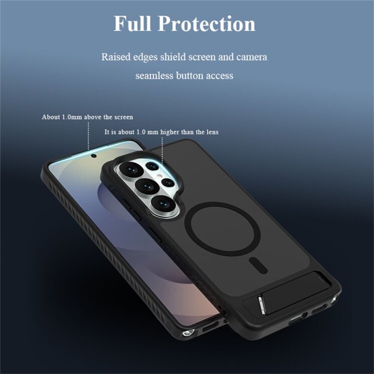 Захисний чохол LEREACH Le-Chic Series для Samsung Galaxy S26 Ultra - Black: фото 12 з 14