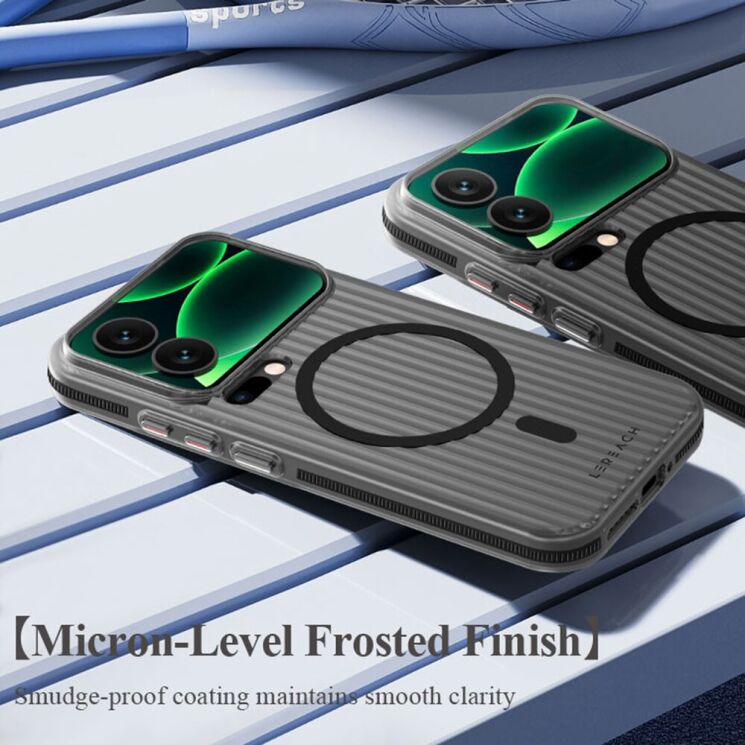 Защитный чехол LEREACH TOC Magnetic для Xiaomi 17 - Black: фото 7 из 12