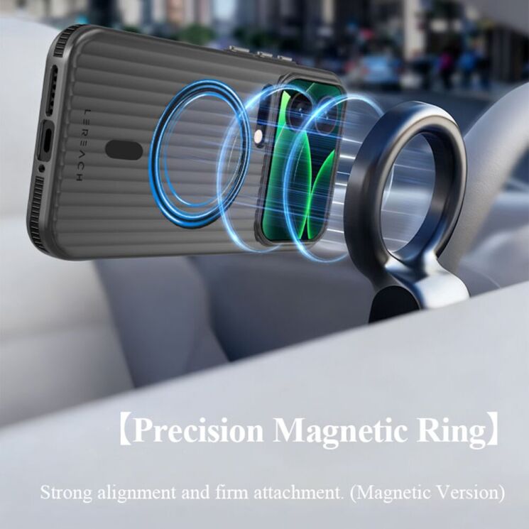 Защитный чехол LEREACH TOC Magnetic для Xiaomi 17 - Black: фото 10 из 12
