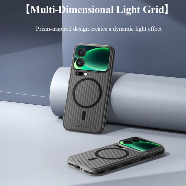 Защитный чехол LEREACH TOC Magnetic для Xiaomi 17 - Black: фото 8 из 12