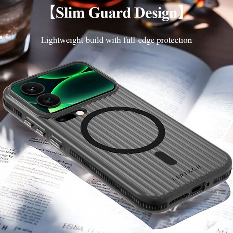 Защитный чехол LEREACH TOC Magnetic для Xiaomi 17 - Black: фото 11 из 12