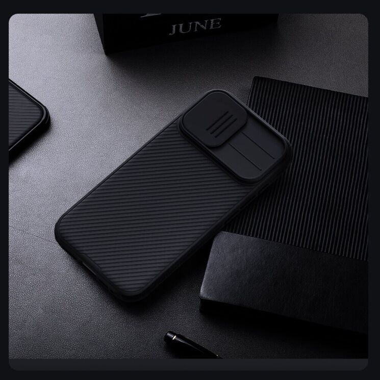 Защитный чехол NILLKIN CamShield Pro для Apple iPhone 17 - Black: фото 14 из 17