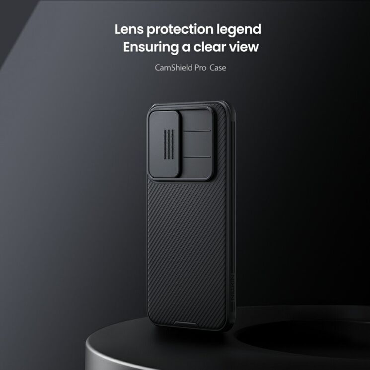 Захисний чохол NILLKIN CamShield Pro для Samsung Galaxy A17 (A175) - Black: фото 6 з 16