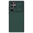Защитный чехол NILLKIN CamShield Silky Silicone Case для Samsung Galaxy S22 Ultra - Green (289944G)