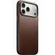 Защитный чехол Nomad Modern Leather Case для iPhone 17 Pro Max (NM014278858) - Brown (411121Z). Фото 2 из 15