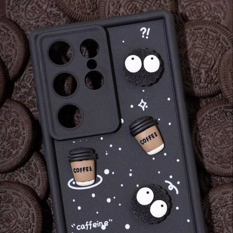 Защитный чехол Pretty Things Case для Xiaomi Redmi Note 14 Pro 5G / Poco X7 - Black / Eyes: фото 3 из 6