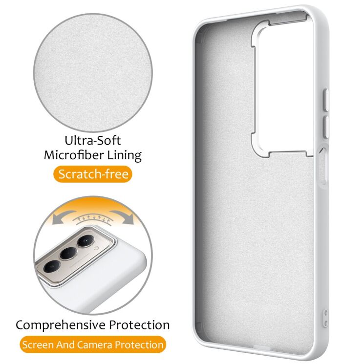 Захисний чохол Reframe Draco Casе для Samsung Galaxy S24 FE (S721) - White: фото 4 з 8