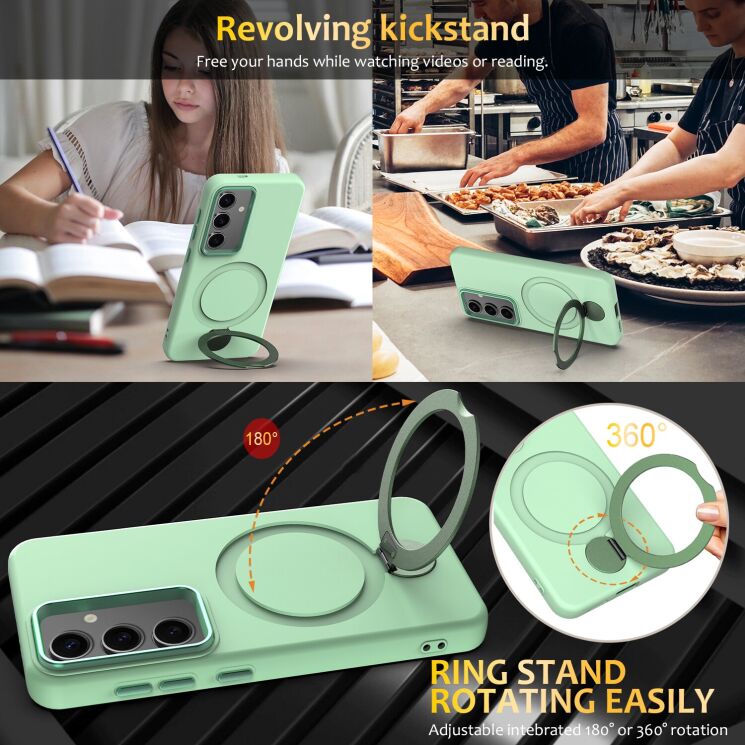 Защитный чехол Reframe Draco Casе для Samsung Galaxy S24 (S921) / Galaxy S25 (S931) - Apricot: фото 5 из 7