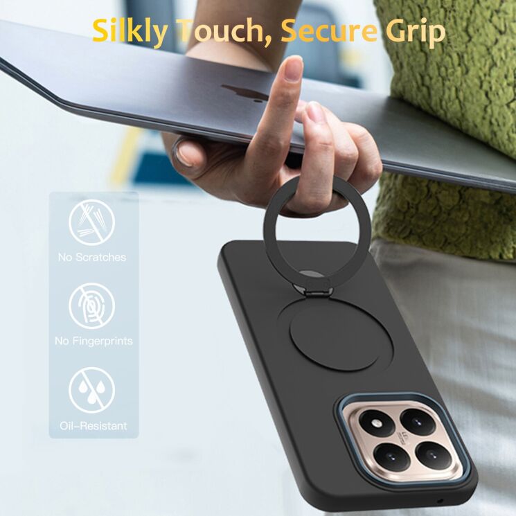 Захисний чохол Reframe Draco Casе для Xiaomi 15T - Black: фото 3 з 8