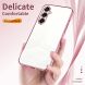 Защитный чехол Reframe Electroplating Frame для Samsung Galaxy A27 (A276) - Pink (408605P). Фото 5 из 7