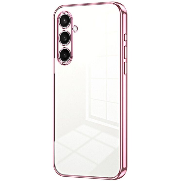Защитный чехол Reframe Electroplating Frame для Samsung Galaxy A57 (A576) - Pink: фото 1 из 7