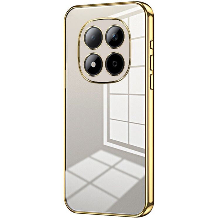 Защитный чехол Reframe Electroplating Frame для Xiaomi Redmi Note 15 Pro 5G - Gold: фото 1 з 8