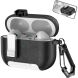 Захисний чохол Reframe Leather Texture для Apple AirPods Pro 2 - Black / White (306054BW). Фото 1 з 7