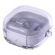 Захисний чохол Reframe Lucid Case для Samsung Galaxy Buds 4 / Buds 4 Pro - Transparent Purple (407424TV). Фото 1 з 10
