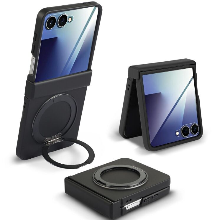 Защитный чехол Reframe Magnetic Case для Motorola Razr 50 / Razr 70 - Black: фото 2 из 5