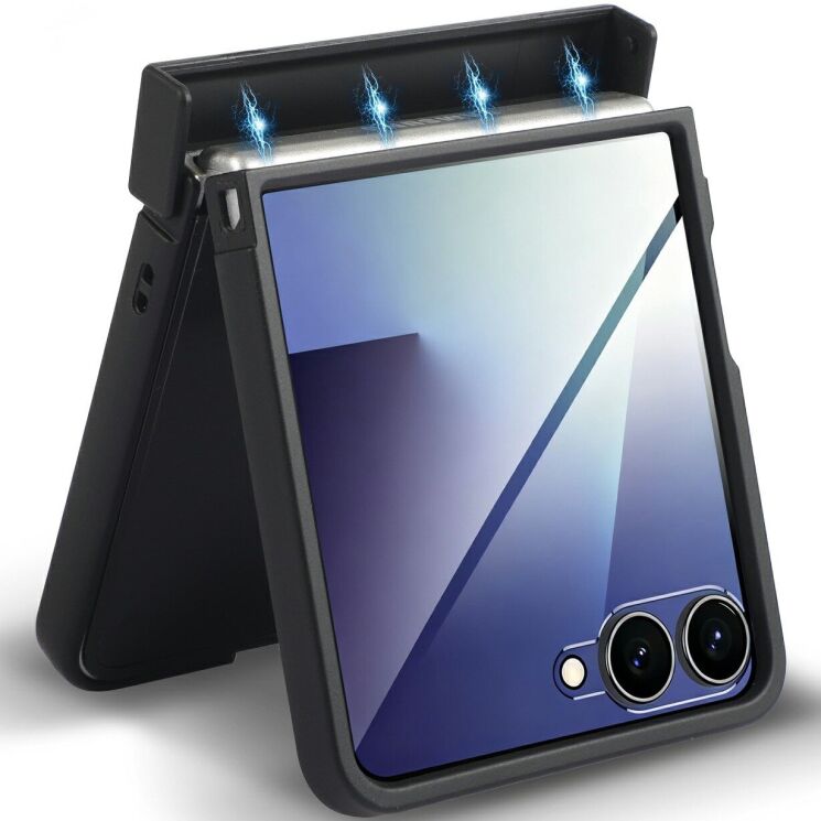 Защитный чехол Reframe Magnetic Case для Motorola Razr 50 / Razr 70 - Black: фото 3 из 5