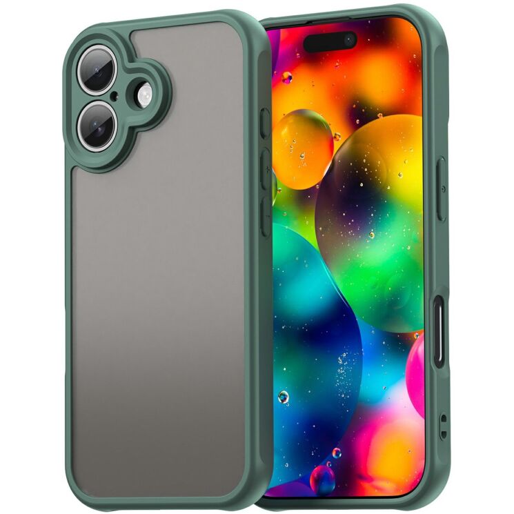Захисний чохол Reframe Matte Guard для Apple iPhone 17 - Green: фото 1 з 10