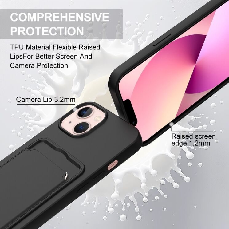 Захисний чохол Reframe Silicone Holder для Apple iPhone 15 - Black: фото 7 з 7