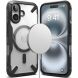 Защитный чехол Ringke Fusion X MagSafe для Apple iPhone 16 (8800274963276) - Black (366450B). Фото 1 из 15