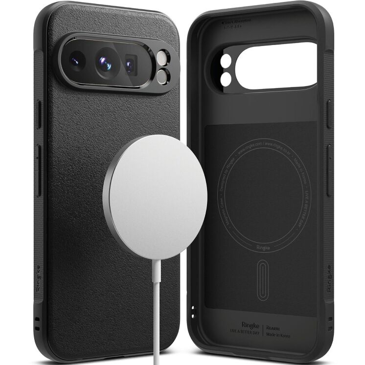 Захисний чохол Ringke Onyx Magnetic (FP) для Google Pixel 9 Pro XL (8809961788802) - Black: фото 1 з 17