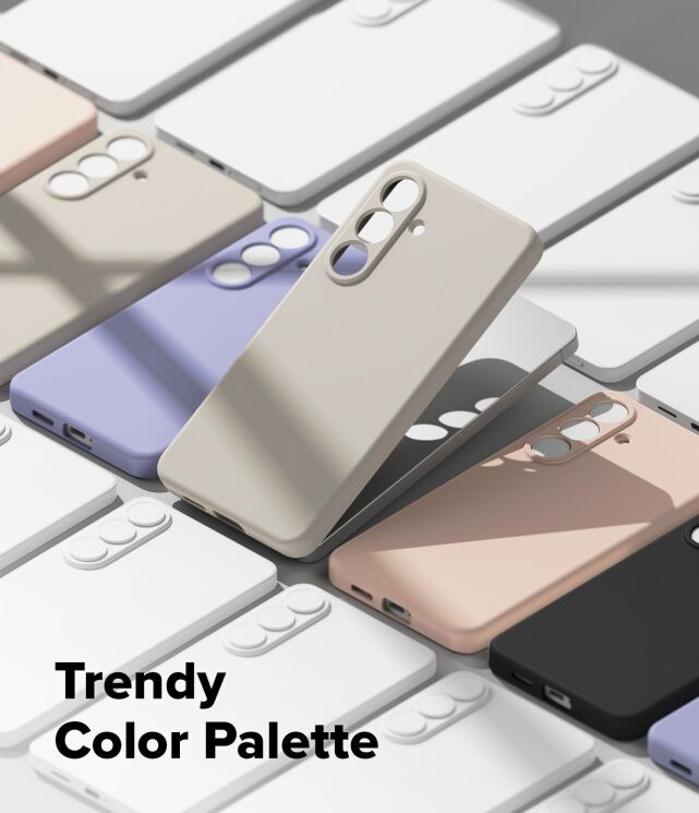 Защитный чехол Ringke Silicone Magnetic для Samsung Galaxy S26 (S942) 8800328815704 - Lavender: фото 7 из 18