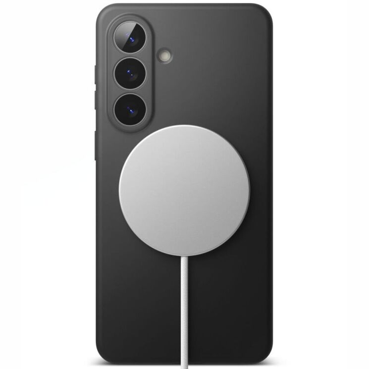 Защитный чехол Ringke Silicone Magnetic для Samsung Galaxy S26 (S942) 8800328815674 - Black: фото 3 из 18