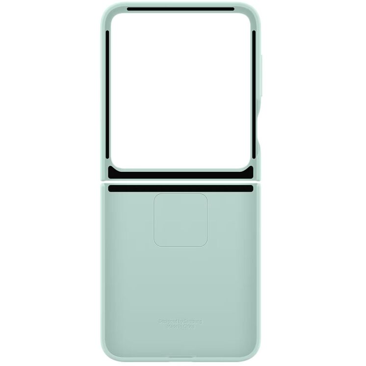 Защитный чехол Silicone Case (FF) для Samsung Galaxy Flip 6 (EF-PF741TMEGUA) - Mint: фото 6 из 6