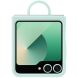Защитный чехол Silicone Case (FF) для Samsung Galaxy Flip 6 (EF-PF741TMEGUA) - Mint (357531M). Фото 4 из 6
