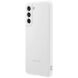 Защитный чехол Silicone Cover для Samsung Galaxy S21 FE (G990) EF-PG990TWEGRU - White (230670W). Фото 3 из 5