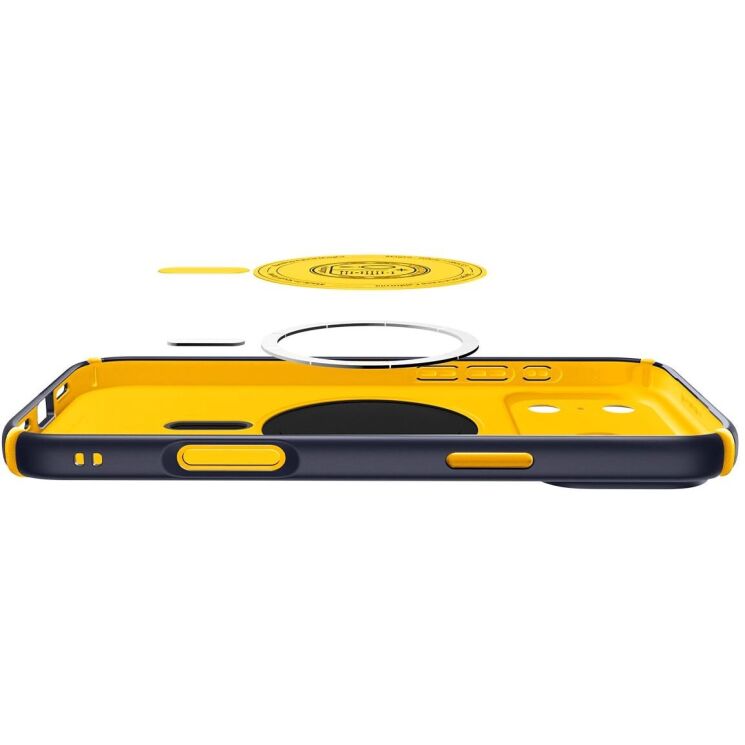 Защитный чехол Spigen Nano Pop Hybrid (MagFit) для iPhone 17 Pro (ACS11149) - Blueberry Navy: фото 5 из 6