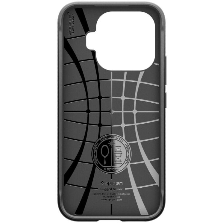 Защитный чехол Spigen Rugged Armor для Xiaomi 17T (ACS11870) - Black (408866B) Защитный чехол Spigen Rugged Armor для Xiaomi 17T (ACS11870) - Black: фото 3 из 11