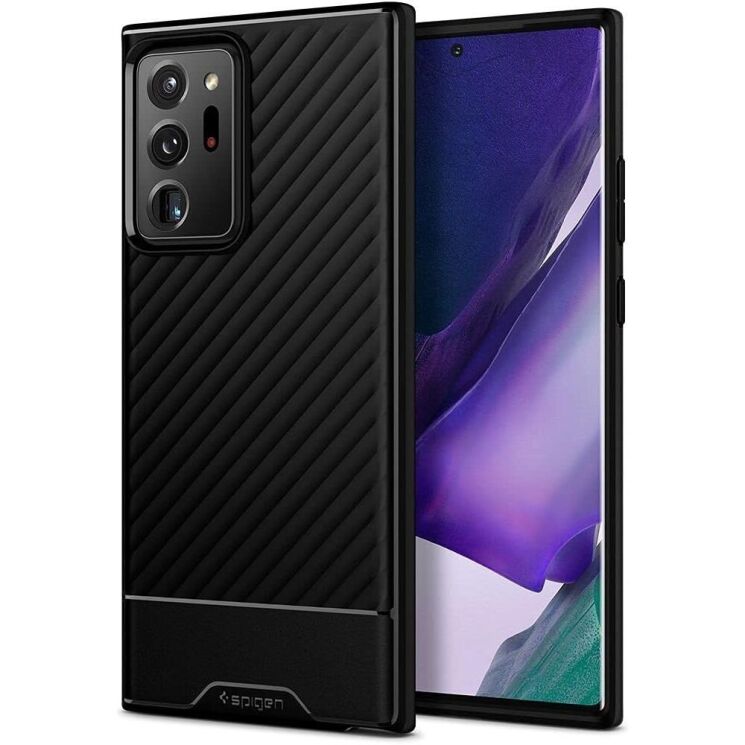 Защитный чехол Spigen (SGP) Core Armor для Samsung Galaxy Note 20 Ultra (N985) - Matte Black: фото 1 из 9